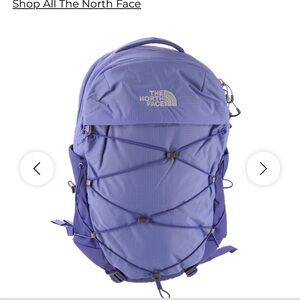 Purple Northface Borealis Backpack